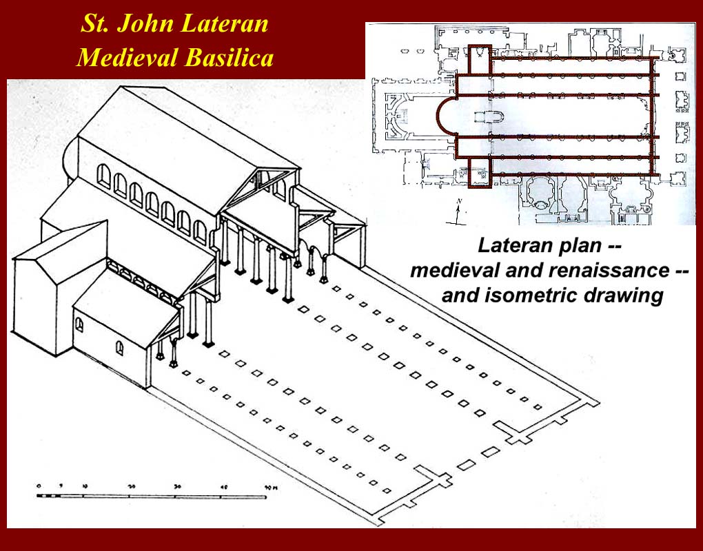 EARLY CHRISTIAN ARCHITECTURE Reconstructed drawing of the